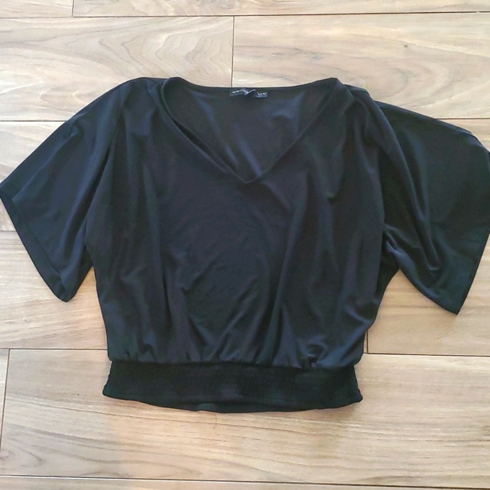 White House Black Market black loose top